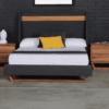 Dublin Parota Bed Headboard and Base - Image 2