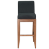 Dublin Parota Bar Stool 45x46x110 - Image 2