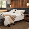 Kabaal Headboard, Base & 2 Nightstands