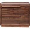 Zamzara Walnut or Parota Nightstand