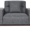 Yukio Extendable Back Chair