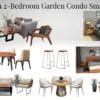 Two Bedroom Condo with Garden 101 and 104