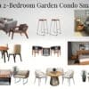 Two Bedroom Condo with Garden 102 and 103