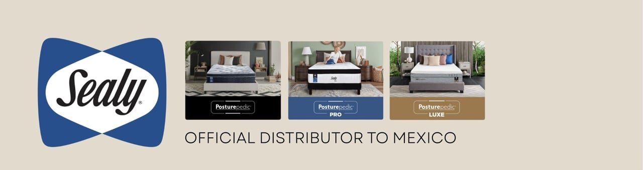 Deco Listo is an official distributor of Sealy mattresses to Mexico!