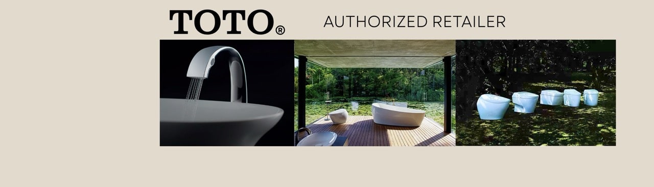 Deco Listo is an official retailer of TOTO fixtures and toilets!