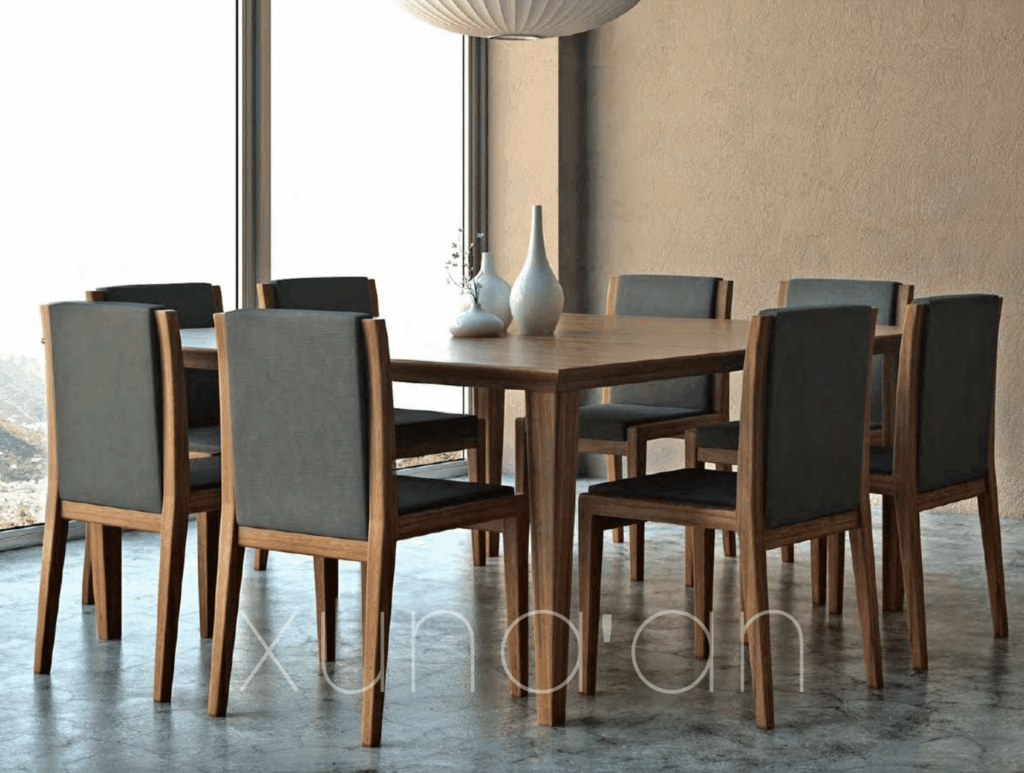 Deco Listo Xunaan Dining Table and Dining Chairs